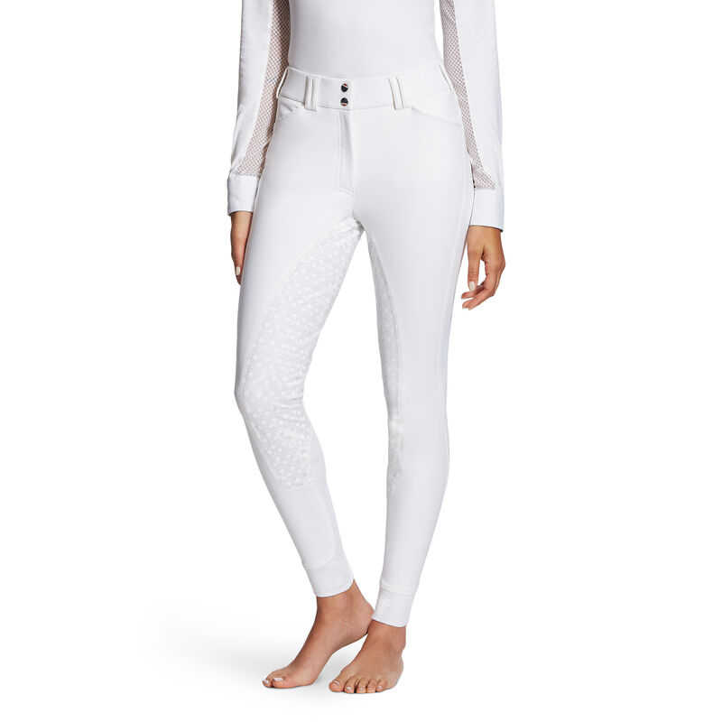 Ariat Hose Damen - Tri Factor Grip Full Seat Breech Weiß ( JWHTP-8603 )